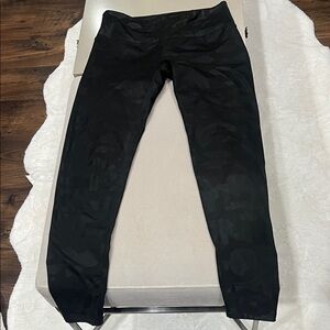 Black Camouflage Leggings